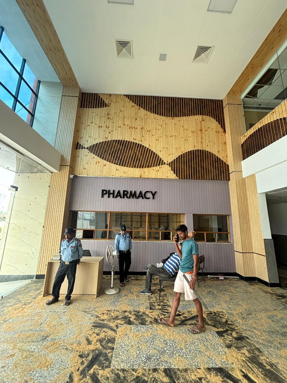 Commercial building exterior