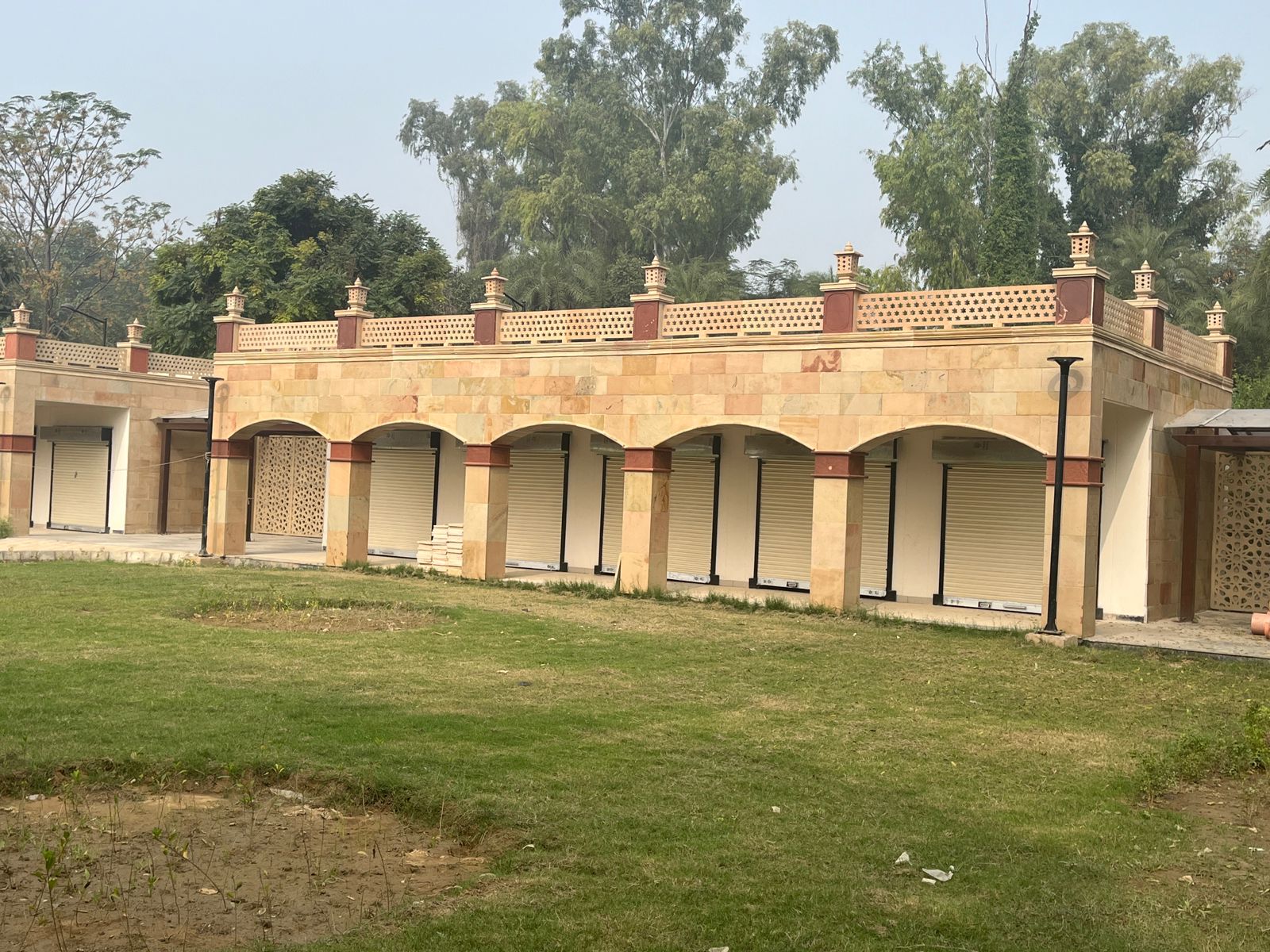 Government building — foundation work