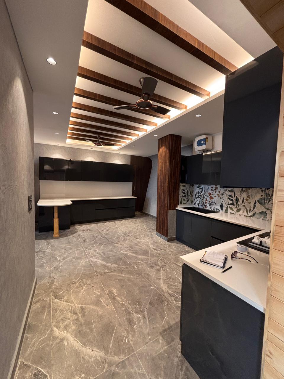 Residential villa — landscaping and finishing