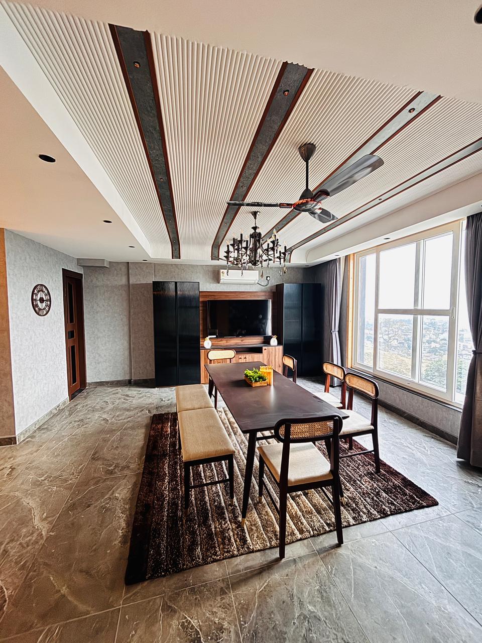 Residential villa — interior hallway